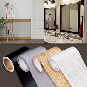 Öntapadós fa mintás szegélyvonal falmatrica (5 m) | DECORIM