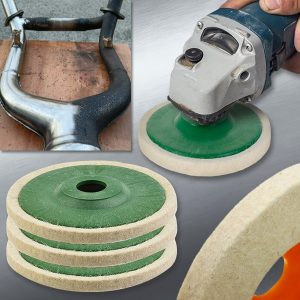 Filc polírozó korong (3 darab a készletben) | WOOLSHINE
