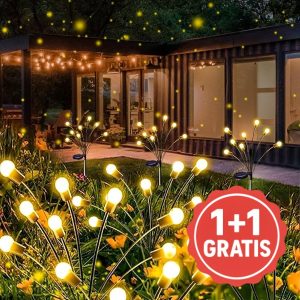 Napelemes kerti lámpák (meleg fény) | SOMPEX 1+1 INGYENES