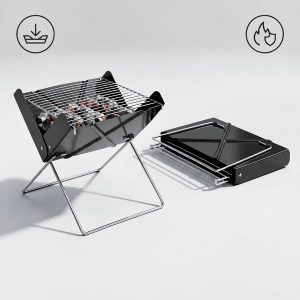 Hordozható faszénes grill | GRILLOMATE